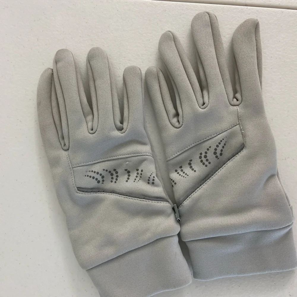 Women’s light gray active athletic driving golf sport gloves‎ large/XL